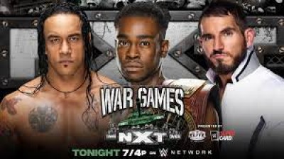 Leon Ruff vs Damian Priest vs Johnny Gargano NXT North American Championship Match