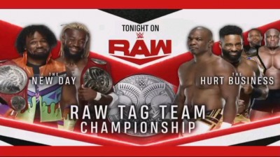 THE NEW DAY VS THE HURT BUSINES - RAW 16 DE NOVIEMBRE DE 2020