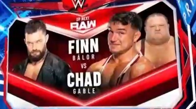 Finn Bálor Vs Chad Gable - RAW 01/11/2021