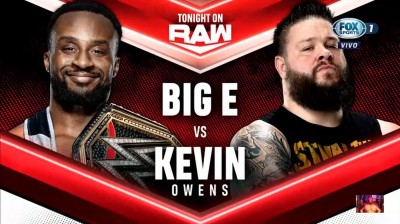 Big E Vs Kevin Owens - RAW 01/11/2021