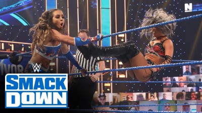FATAL 4- WAY TAMINA VS CHELSEA GREEN VS LIV MORGAN VS NATALYA - SMACK DOWN 13 DE NOVIEMBRE DE 2020