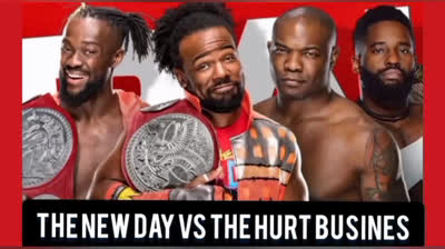 THE NEW DAY VS THE HURT BUSINES - RAW 2 DE NOVIEMBRE DE 2020