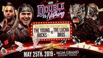 Young Bucks vs. Lucha Brothers AAA Tag Team Championship Match