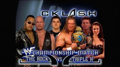 Triple H Vs The Rock - Campeonato de WWF - Backlash 2000