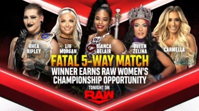 FATAL 5-WAY - RAW 8 DE NOVIEMBRE DE 2021