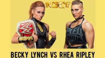 BECKY LYNCH VS RHEA RIPLEY - NXT 20 DE NOVIEMBRE DE 2019