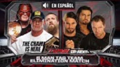 JOHN CENA & TEAM HELL NO VS THE SHIELD - RAW 29 DE ABRIL DE 2013