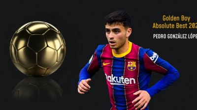 Pedri ganador del Golden Boy 2021 | Highlights