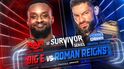Big E vs Roman Reigns (Full Match)