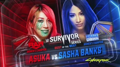 Asuka vs Sasha Banks (Full Match)