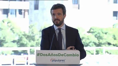 Pablo Casado: "EL PSOE ha desaparecido en manos de un proyecto personal, radicalizado y extremista"