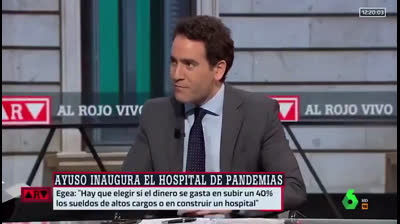 Teodoro García Egea critica a Pedro Sánchez y afirma que el Isabel Díaz Ayuso se merece que el hospital lleve su nombre