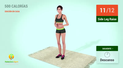 Training to burn 500 calories at home