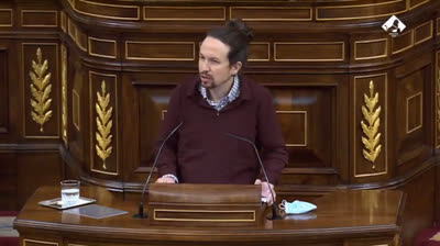 Pablo Iglesias: "Estos presupuestos aumentan un 150% la inversión en sanidad pública"