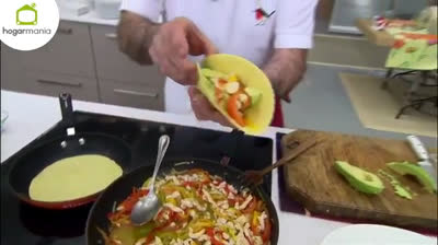 Mexican chicken fajitas recipe with Karlos Arguiñano