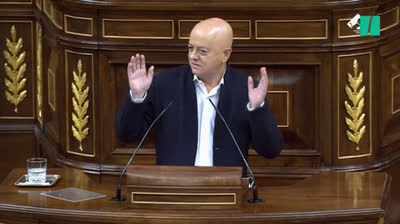 Odón Elorza preguntándole a Santiago Abascal: "¿A qué 26 millones de “españoles hijos de puta”, según un general de división, habría que fusilar?"