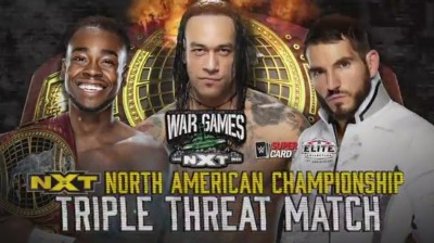 Leon Ruff vs Damian Priest vs Johnny Gargano