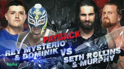 Dominik & Rey Mysterio vs Seth Rollins & Murphy (Full Match)