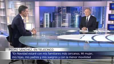 Full interview of Pedro Piqueras to Pedro Sanchez