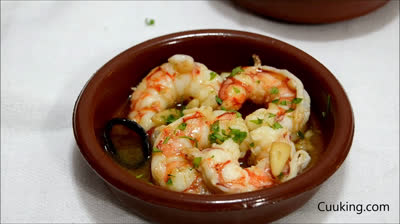 Receta rápida de gambas al ajillo