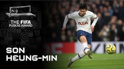 Son Heungmin goal | Puskas Award winner 2020