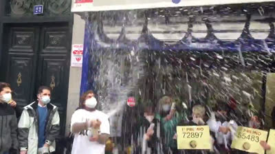 ¡El gordo de Navidad! ¡Así lo celebran los agraciados!