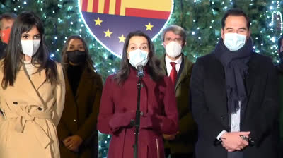 Inés Arrimadas: "No queremos 17 navidades diferentes"