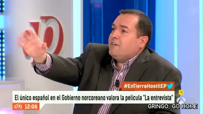 Alejandro Cao de Benós en Espejo Publico (En tierra hostil). Antena 3 (12-02-2015)