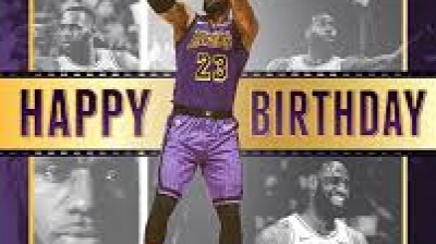 Aujourd'hui, c'est l'anniversaire de Lebron James et nous le célébrons avec ses meilleurs coups