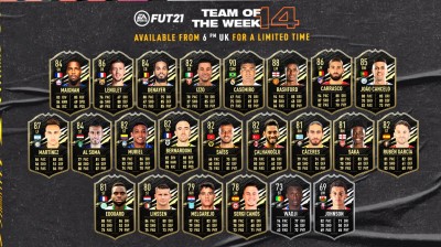 Análisis TOTW 14 - FIFA 21