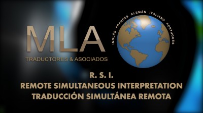 MLA Traductores & Asociados | RSI / Traducción simultánea remota