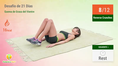 Fat burning exercises in 21 days