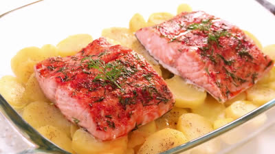 Receta rápida de salmón al horno
