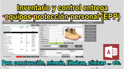 Control entrega de equipos de protección personal (EPP2)