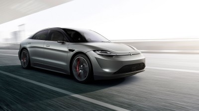 Sony Vision-S, la voiture électrique de Sony, qui circule désormais en Europe