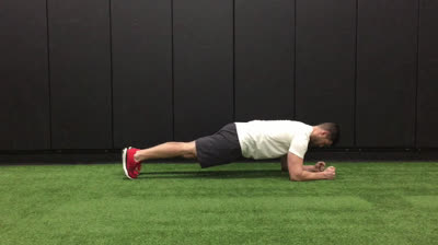 How to do planks with forearm support