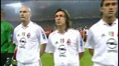 champions league final stadium anthem 2005