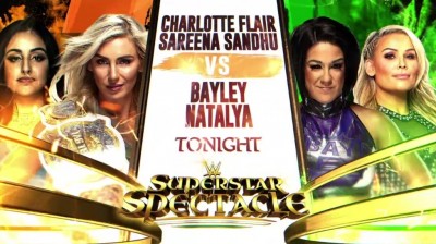 Charlotte Flair & Sareena Sandhu vs Bayley & Natalya (Full Match)