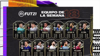 Análisis TOTW 18 - FIFA 21