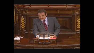 Legalización del matrimonio homosexual en España con el voto en contra de PP y CIU (30-06-2005)