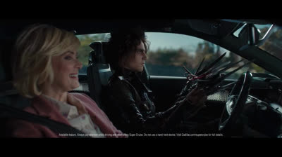 Cadillac ad with Timothée Chalamet as Edward Scissorhands | Super Bowl LV
