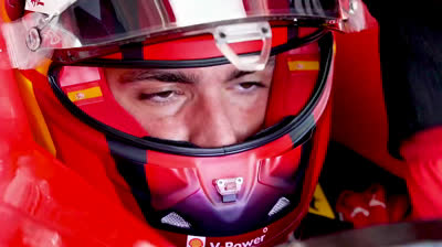 Highlights of Carlos Sainz Jr.'s first day at Ferrari