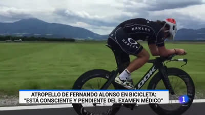 Fernando Alonso atropellado mientras entrenaba en bici en Suiza