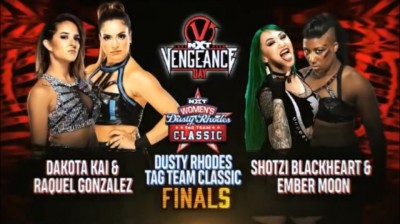 Raquel Gonzalez & Dakota Kai vs Ember Moon & Shotzi Blackheart (Full Match)