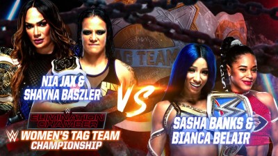 Nia Jax & Shayna Baszler vs Sasha Banks & Bianca Belair (Full Match)