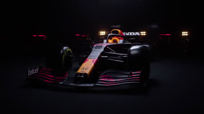 RedBull Racing presents its new car for the 2021-2022 season.