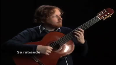 Sarabande   Suite in D Minor   Robert de Visee    Michael Cioffero