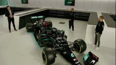 Official presentation of the Mercedes W12, the new car of Lewis Hamilton