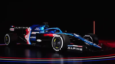 Presentazione ufficiale della Alpine A521, la nuova auto di Formula 1 di Fernando Alonso.