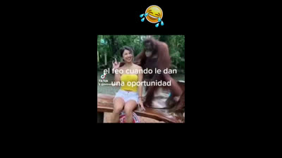 El feo cuando le dan una oportunidad